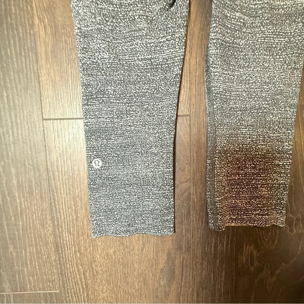 Lululemon Athletica Gray Leggings High-Waisted Stretchy